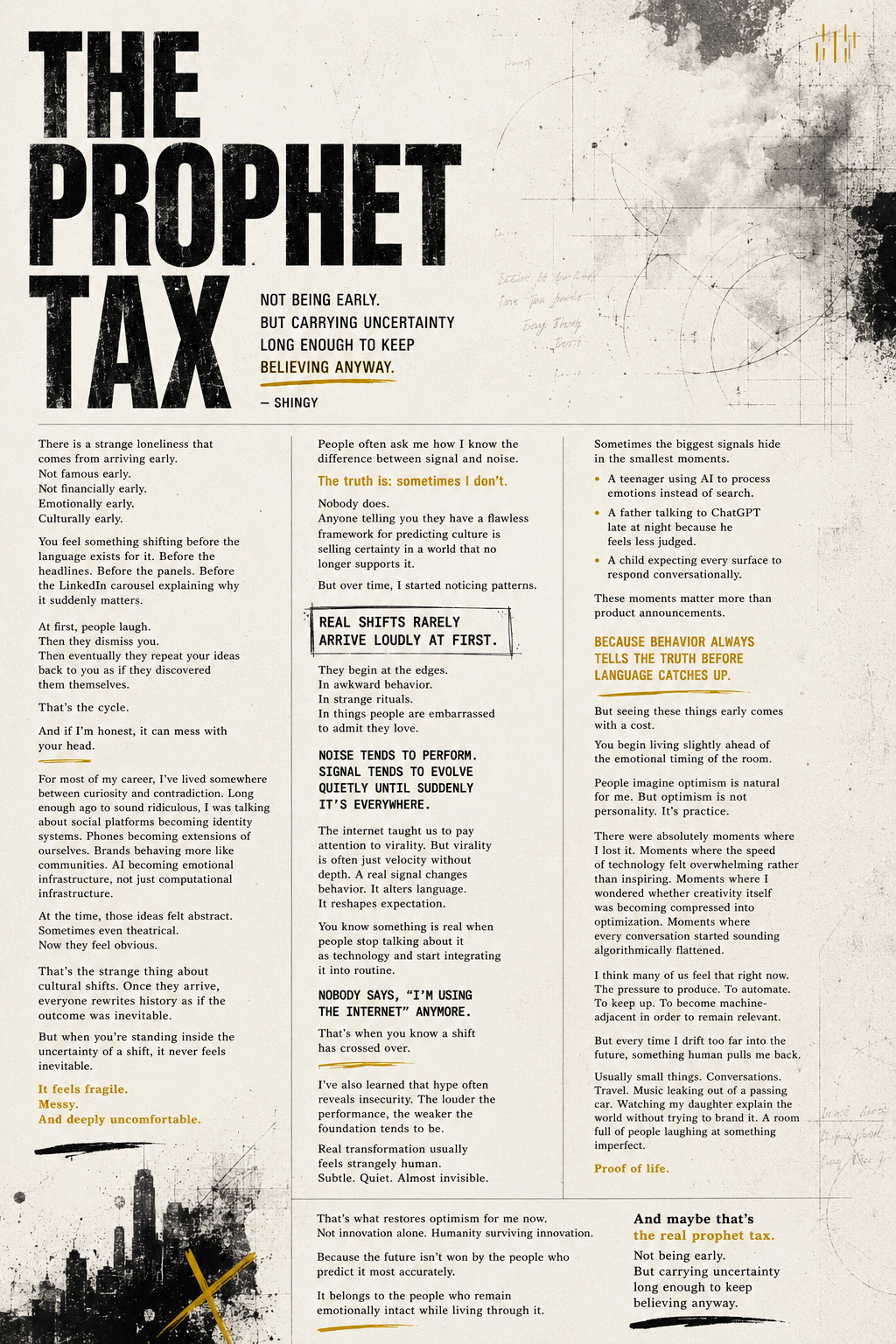 The Prophet Tax